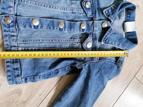 Riflová bunda, h&m,110