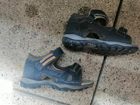 Chlapcenske sandalky, dlžka 125 mm, <17