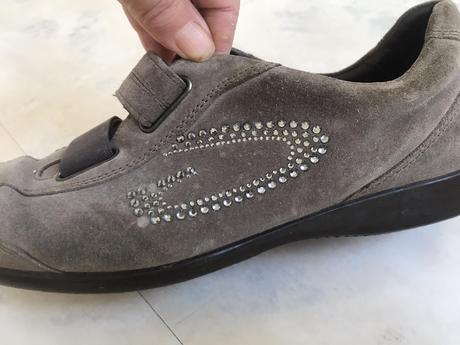 Kožené semišové tenisky, 39