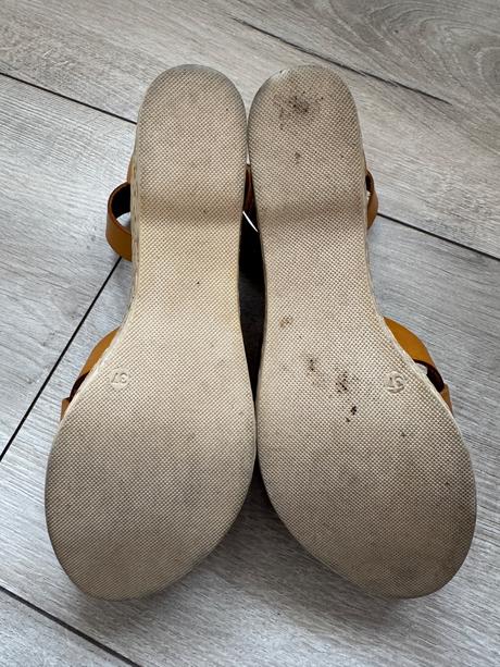 Dámske kožené sandále marila, veľ.37, 37