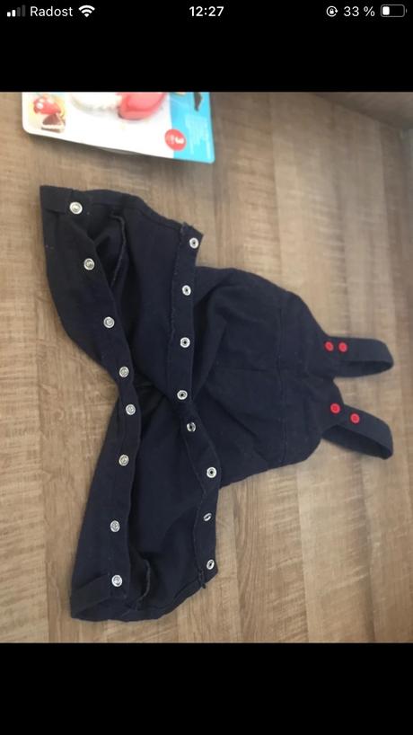 Súprava nohavice na traky a body, pepco,68