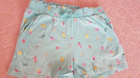 Dievčenské kraťasky h&m veľkosť 122/128, h&m,122