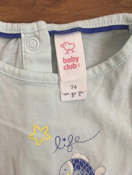 Tričko pre dievčatká veľ. 74, c&a,74