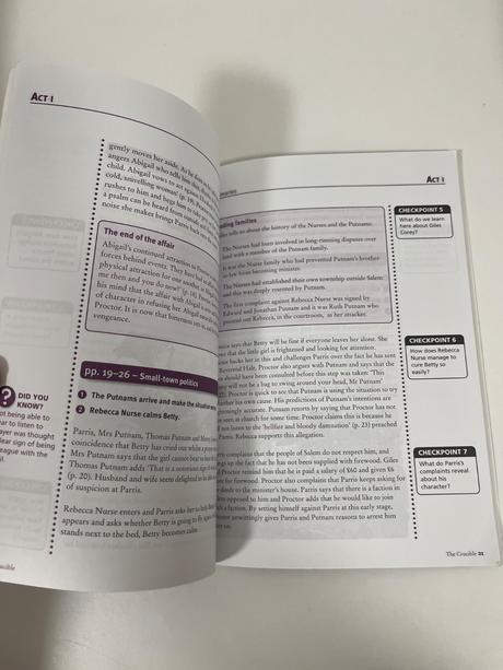 Arthur miller the crucible york notes, 