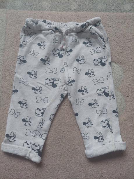 Teplaky mickey mouse veľ.86, h&m,86