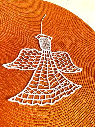 Vianočná dekorácia anjelik, 