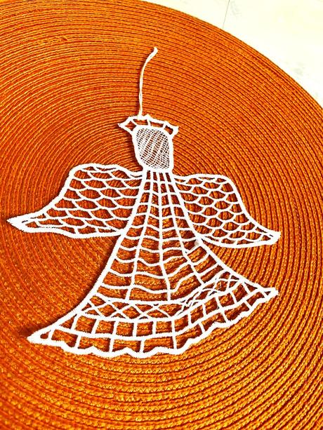 Vianočná dekorácia anjelik, 