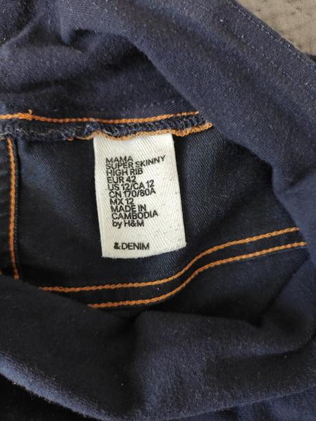 Tehotenské rifle, h&m,m