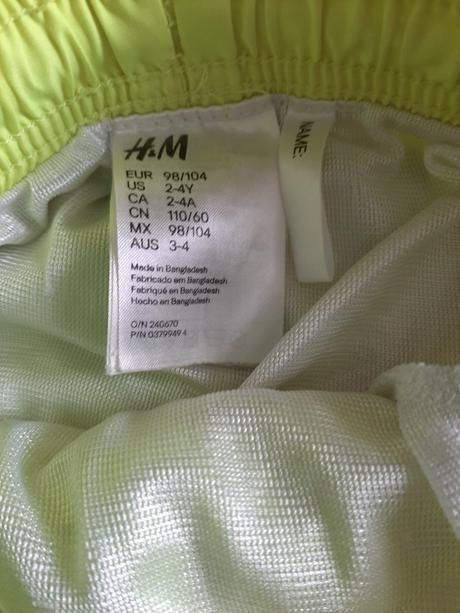 Plavky h&m, h&m,98