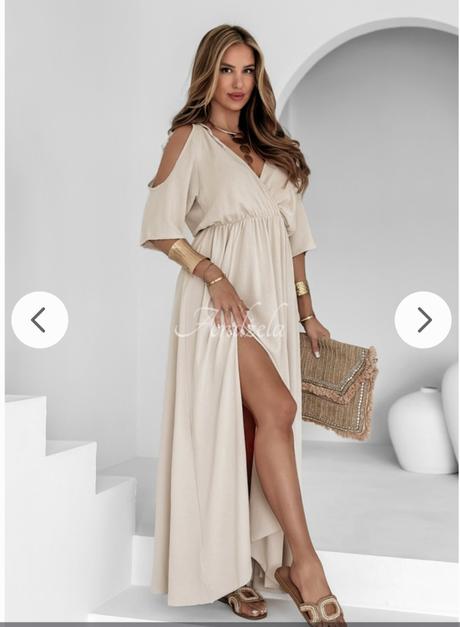 Bezove boho saty univelkost, 38 - xl