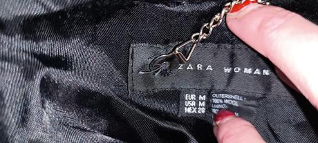 Dámsky kabát top stav, zara,m