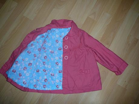 Dievcensky jarny kabatik, mothercare,92