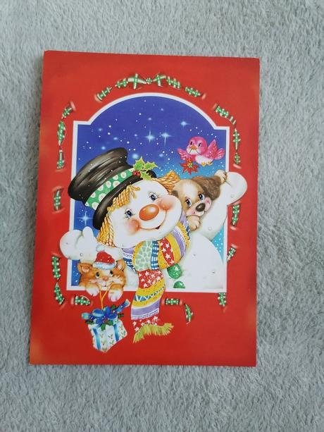 4x vianočné pohľadnice, 