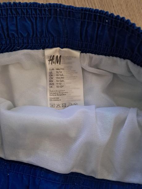 Plavkove šortky 146/152, 146