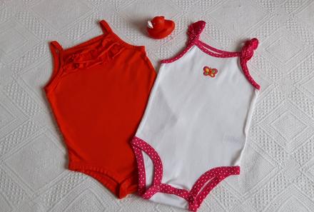 Dievčenské tielkové body 2 ks, carter's,68