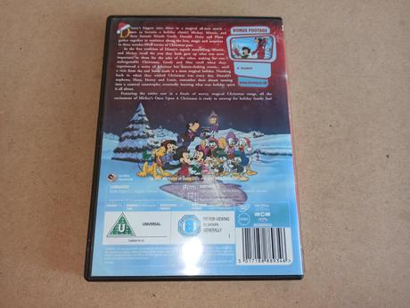 Dvd disney mickey once upon a christmas, 