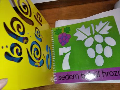 Kniha obkreslovačiek - čísla,