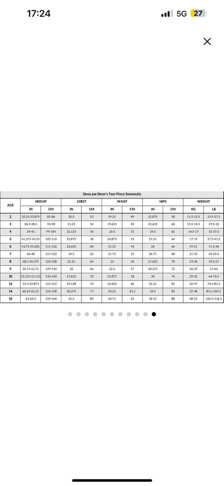 Lyziarska súprava zn. deux par deux 4 ks, 110