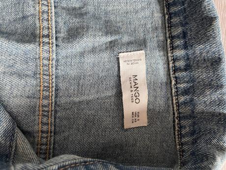 Riflová bunda mango dámska s, mango,s