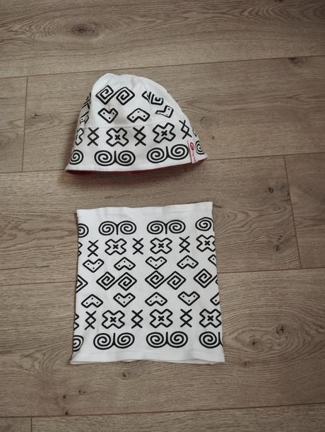 Čiapka + nakrčník, repal,140