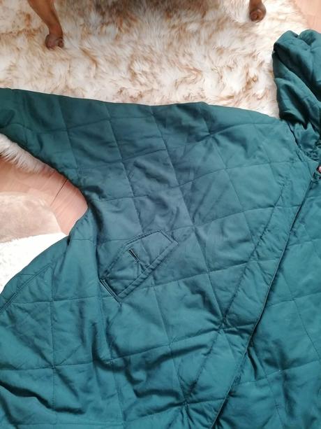 Prešívaný oversize tehotenský plášť,