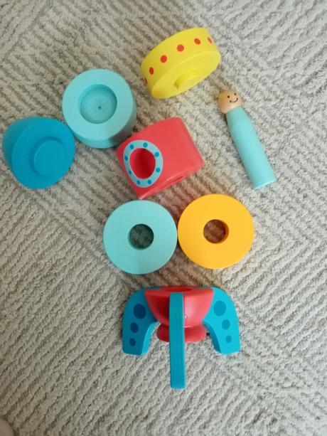 Drevena skladacka raketa, 