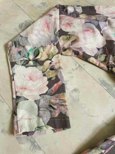 Kvetované princess tričko, l