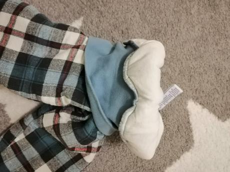 Zateplene flanelove nohavice, tulec trend,74