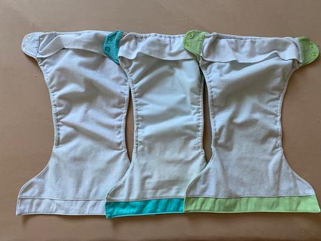 Kapsová plienka s vsadkou + vlniaky + plienky, bambi roxy,4 kg - 9 kg