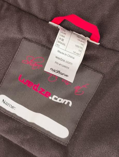Zimná bunda na 14 rokov, decathlon,164
