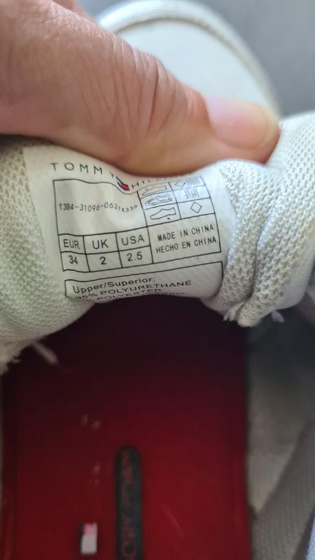 Tenisky th, tommy hilfiger,34