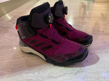 Dievčenské zimné goratex tenisky adidas, adidas,35