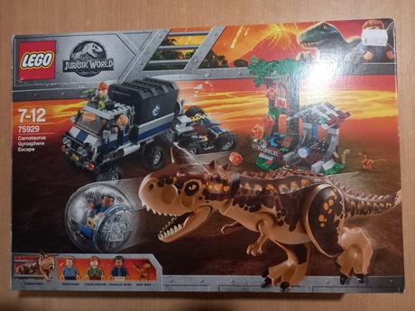 Lego 75929 útek carnotaurus jurský park, 