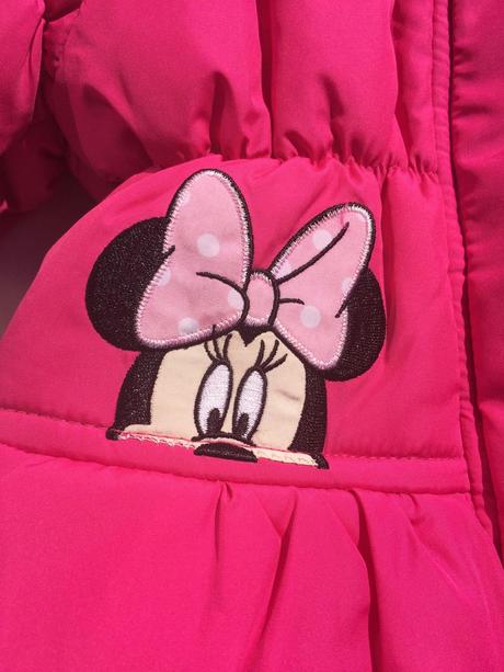 Zateplená bundička minnie, disney,80