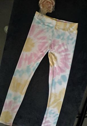 Batikové legíny, h&m,xs