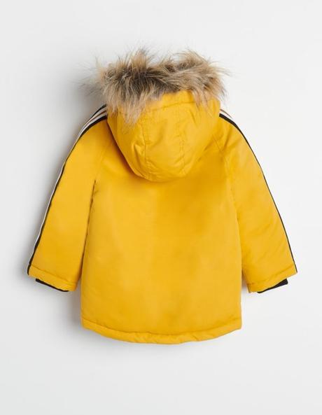 Zateplená parka s kapucňou a kožušinkou, reserved,86 / 92