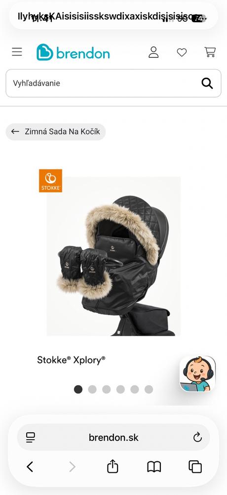 Kočík stokke explory gold, stokke,stokke xplory