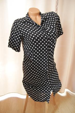 Bodkované šaty/košeľa, s, s