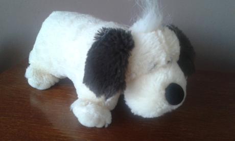 Plyšový psík-vankúš., 