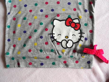 Hello kitty tričko farebné bodky 3-4 roky, 104