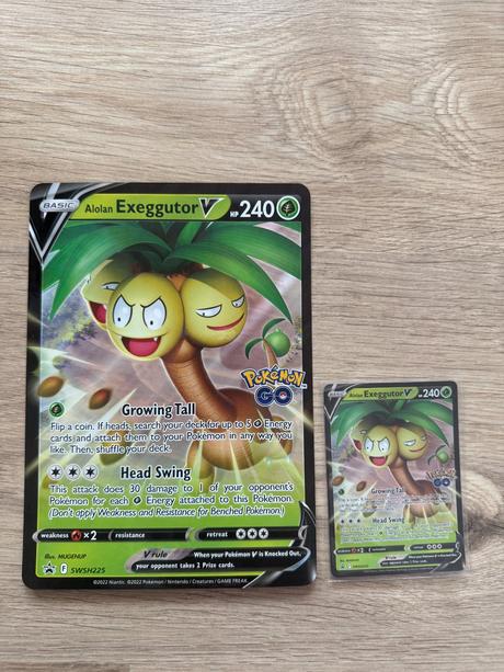 Jumbo pokémon karty - veľké (oversize) - originál,