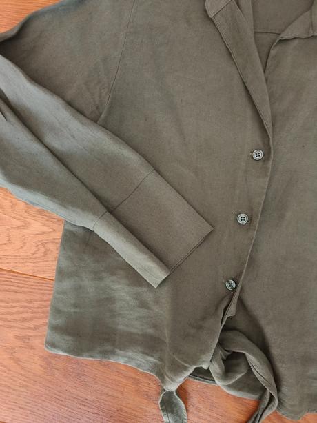 Ľan košeľa, zara,s