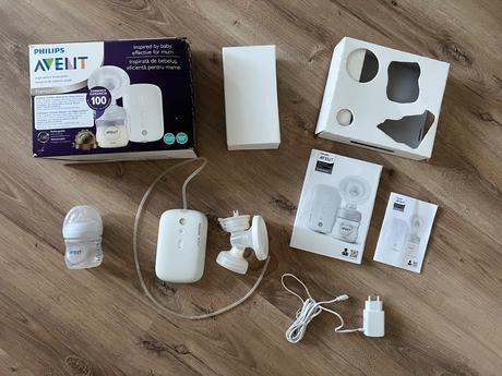 Elektrická odsávačka mlieka philips avent scf396/3,