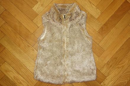 Kožušinová vesta 6-7 r, 116