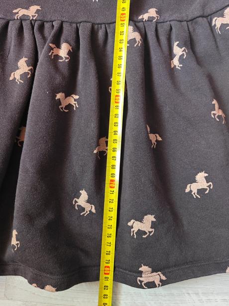 Zateplené pohodlné šaty s konikmi, next,164