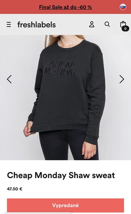 Mikina cheap monday, m