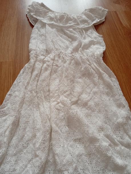 Dievčenské madeirove šaty, h&m,134