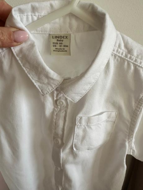 Košeľa lindex pre chlapčeka veľ. 86, 12-18 mes, lindex,86