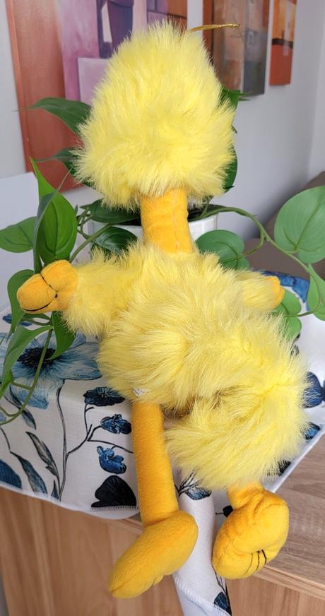 Vintage plyšák big bird (sesame street) 40 cm, 