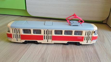 Hračky električka 2 ks,